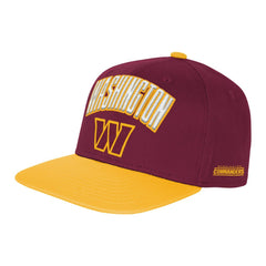 Washington Commanders Outerstuff Youth Essentials Snapback Hat Burgundy