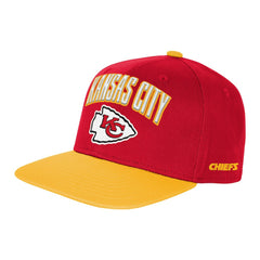 Kansas City Chiefs Outerstuff Youth Essentials Snapback Hat Red