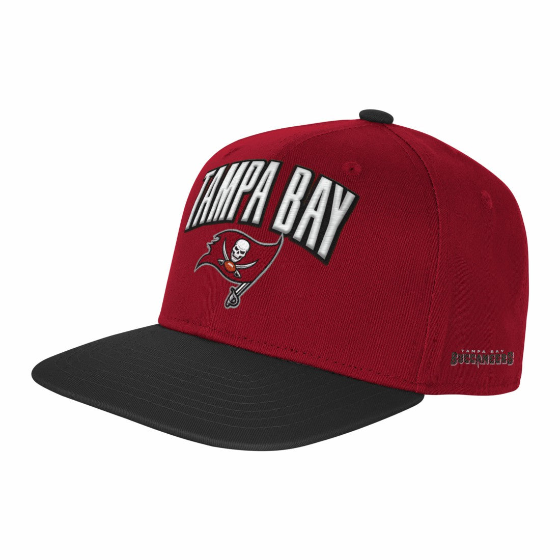 Tampa Bay Buccaneers Outerstuff Youth Essentials Snapback Hat Red