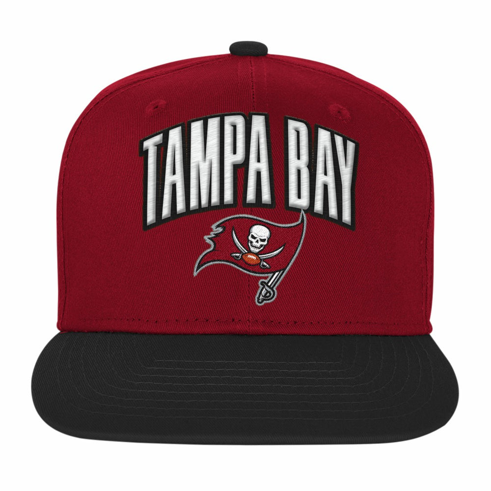 Tampa Bay Buccaneers Outerstuff Youth Essentials Snapback Hat Red