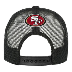 San Francisco 49ers Youth Modern Fan Trucker Adjustable Hat White/Black
