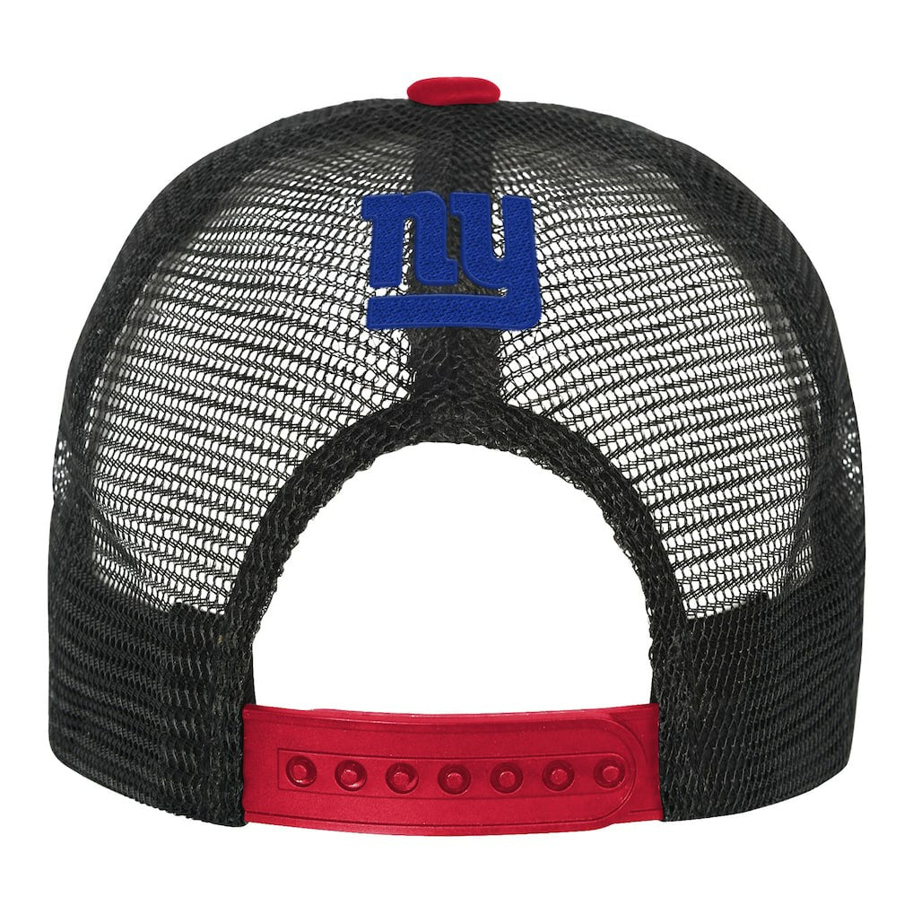 New York Giants Youth Modern Fan Trucker Adjustable Hat White/Red