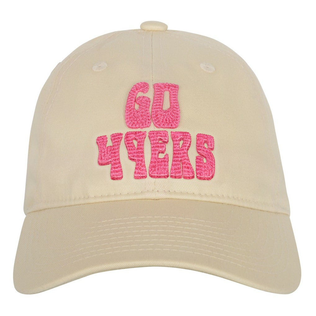 San Francisco 49ers Outerstuff Girls Youth Blitz Adjustable Hat Cream