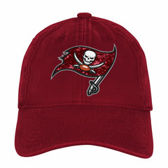 Tampa Bay Buccaneers Outerstuff Girls Youth Gridiron Adjustable Hat Red
