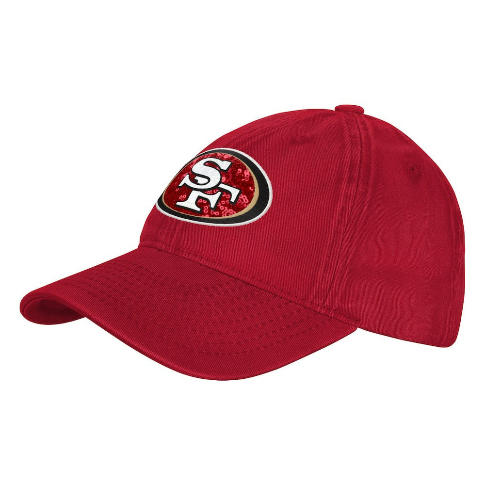 San Francisco 49ers Outerstuff Girls Youth Gridiron Adjustable Hat Scarlet