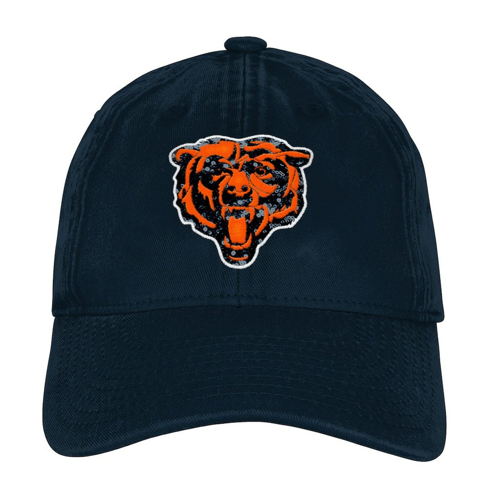 Chicago Bears Outerstuff Girls Youth Gridiron Adjustable Hat Navy
