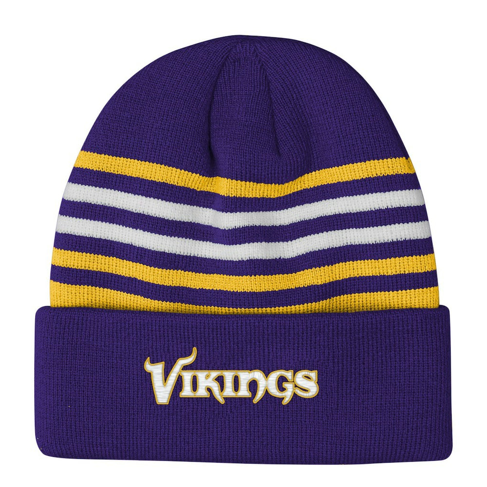 Minnesota Vikings Outerstuff Essentials Cuffed Knit Hat Purple