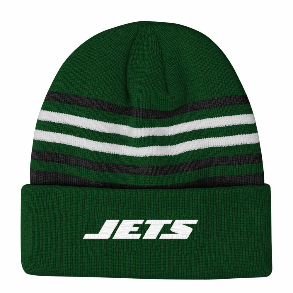 New York Jets Outerstuff Essentials Cuffed Knit Hat Green