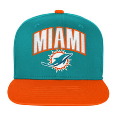 Miami Dolphins Outerstuff Preschool Essentials Snapback Hat Aqua