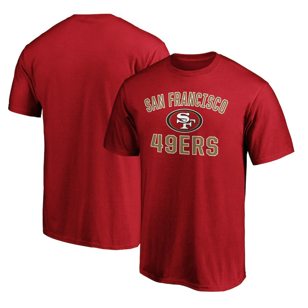 Fanatics San Francisco 49ers Victory Arch T-Shirt Scarlet