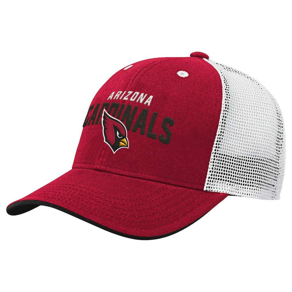 Arizona Cardinals Outerstuff Youth Core Lockup Trucker Adjustable Hat Cardinal