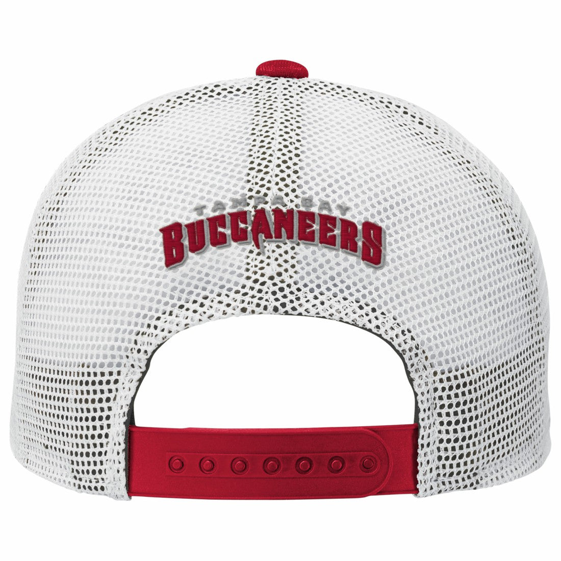 Tampa Bay Buccaneers Outerstuff Youth Core Lockup Trucker Adjustable Hat Red