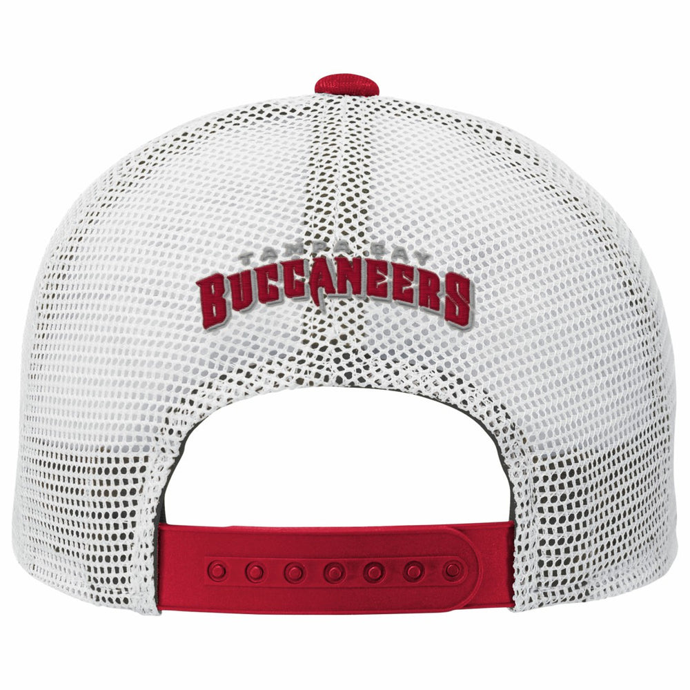 Tampa Bay Buccaneers Outerstuff Youth Core Lockup Trucker Adjustable Hat Red