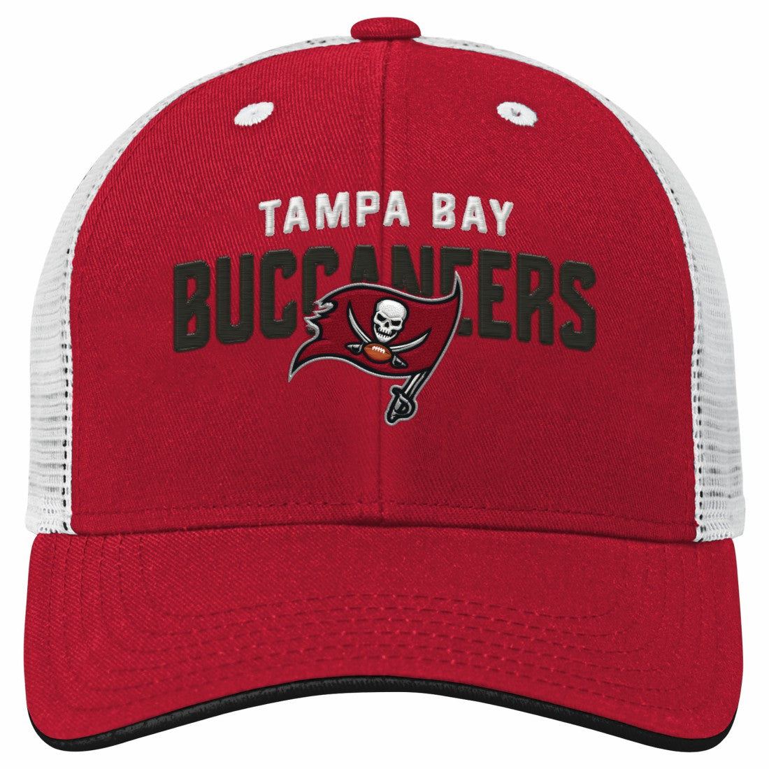 Tampa Bay Buccaneers Outerstuff Preschool Core Lockup Trucker Adjustable hat Red