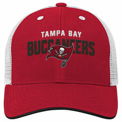 Tampa Bay Buccaneers Outerstuff Preschool Core Lockup Trucker Adjustable hat Red