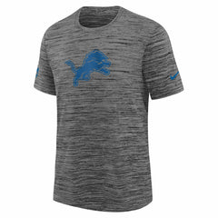 Nike Detroit Lions Youth Sideline Velocity Performance T-Shirt Heather Gray