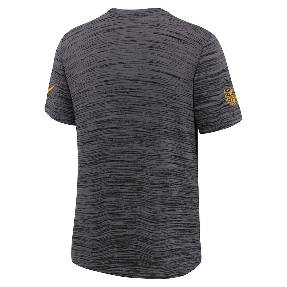 Nike Pittsburgh Steelers Youth Sideline Velocity Performance T-Shirt Black