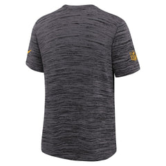 Nike Pittsburgh Steelers Youth Sideline Velocity Performance T-Shirt Black
