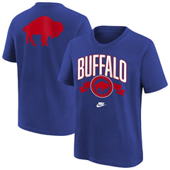 Nike Buffalo Bills Youth Rewind Front & Back Essential T-Shirt Royal