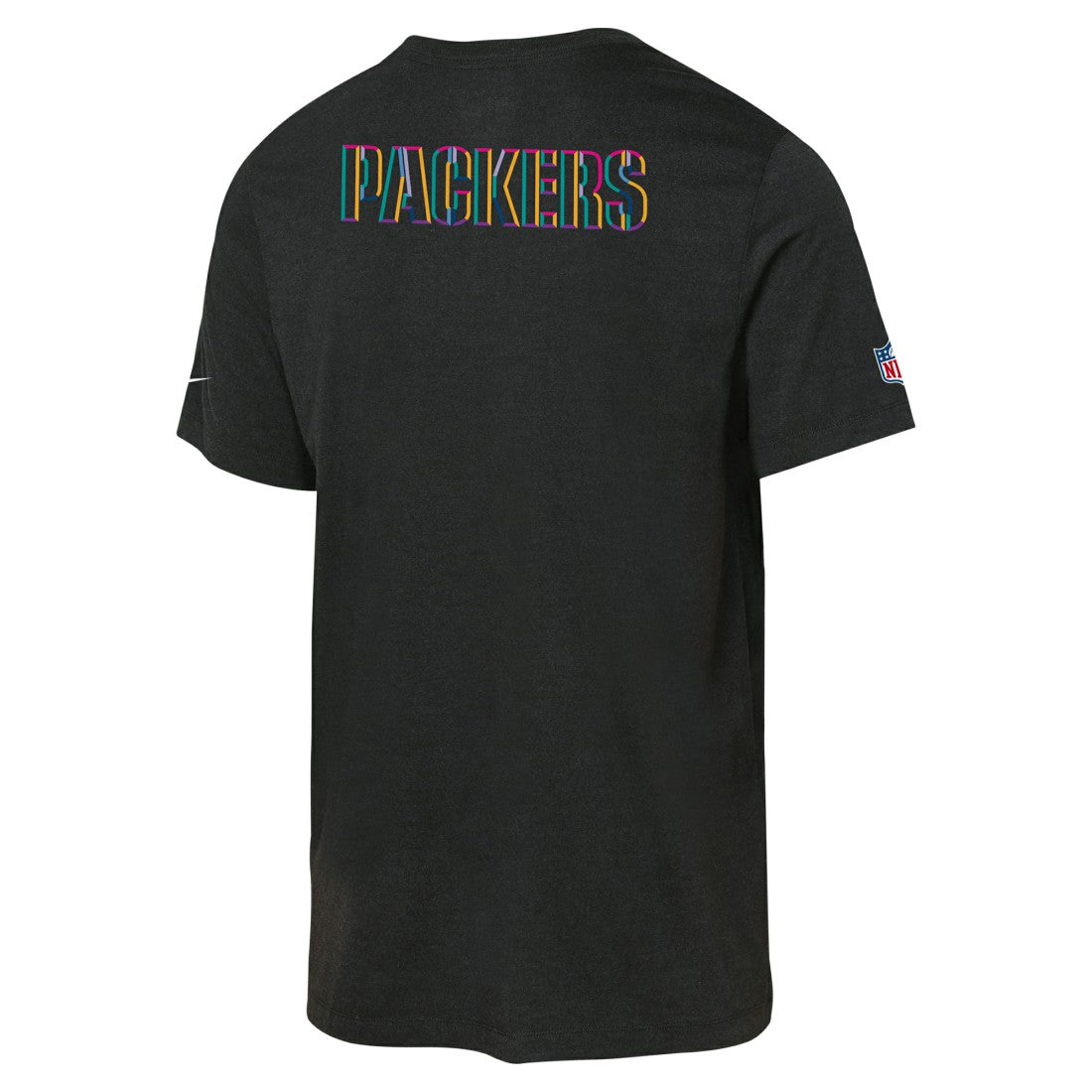 Nike Green Bay Packers Youth 2025 NFL Crucial Catch Tri-Blend Dri-FIT T-Shirt Black