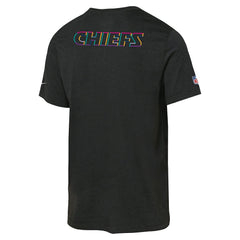 Nike Kansas City Chiefs Youth 2025 NFL Crucial Catch Tri-Blend Dri-FIT T-Shirt Black