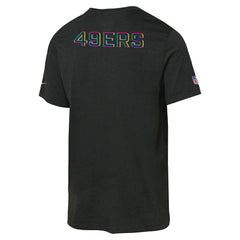 Nike San Francisco 49ers Youth 2025 NFL Crucial Catch Tri-Blend Dri-FIT T-Shirt Black