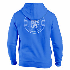Chelsea 1863FC Wordmark Fleece Pullover Hoodie Blue