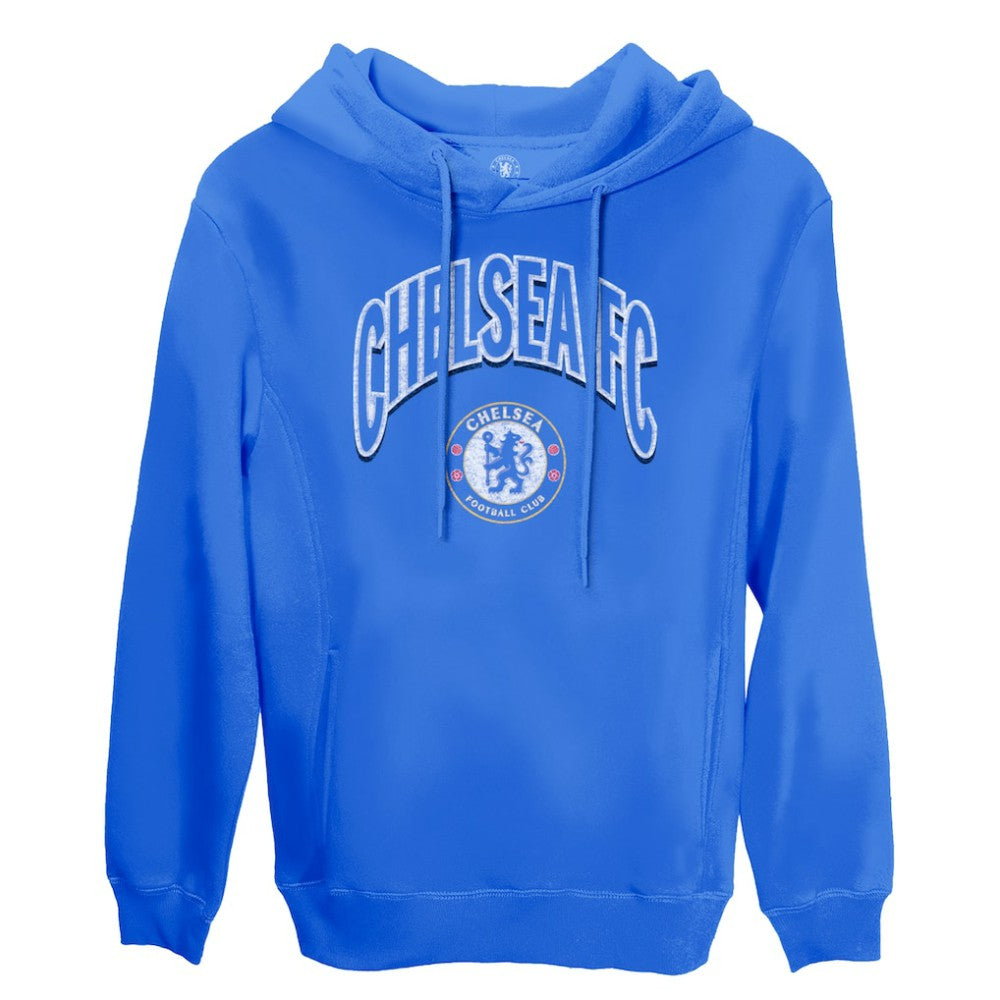 Chelsea 1863FC Retro Wordmark Pullover Hoodie Blue