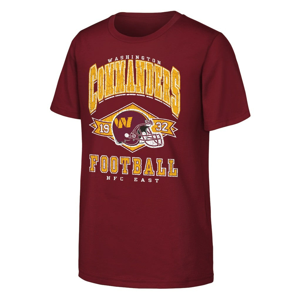Washington Commanders Outerstuff Youth Kick Off T-Shirt Burgundy