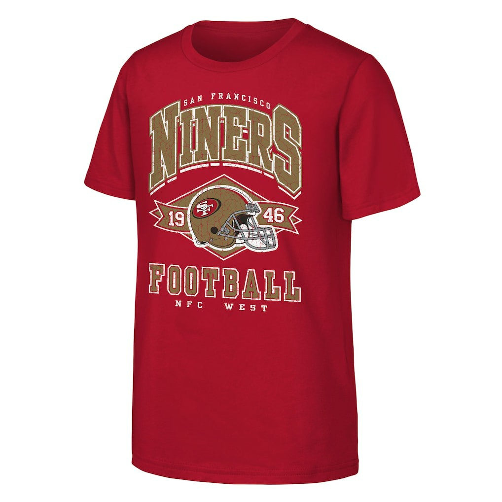 San Francisco 49ers Outerstuff Youth Kick Off T-Shirt Scarlet