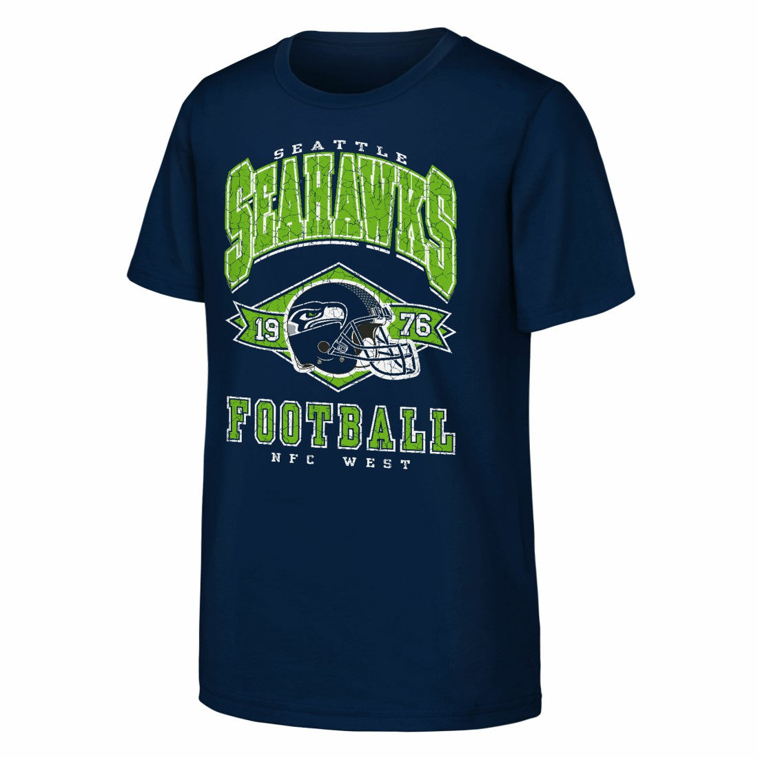 Seattle Seahawks Outerstuff Youth Kick Off T-Shirt College Navy