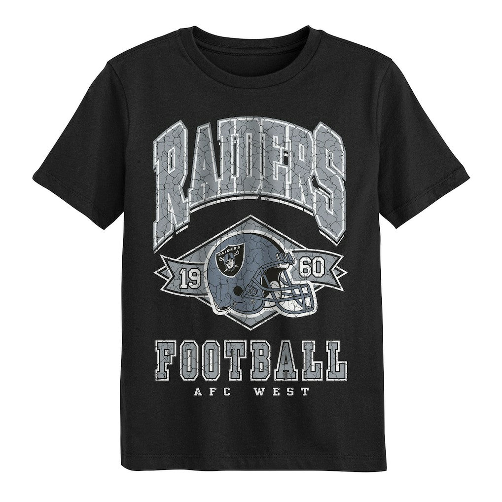 Las Vegas Raiders Outerstuff Preschool Kick Off T-Shirt Black
