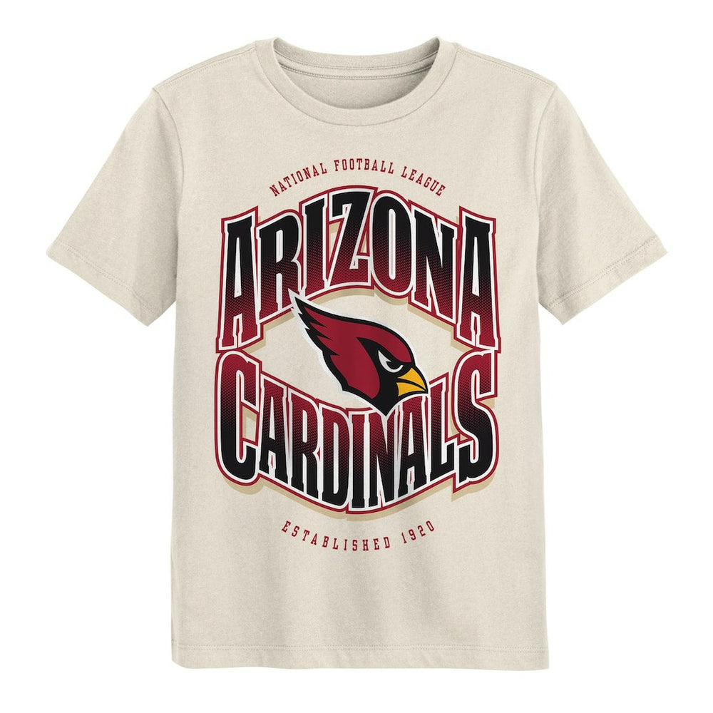 Arizona Cardinals Outerstuff Youth Huddle T-Shirt Cream