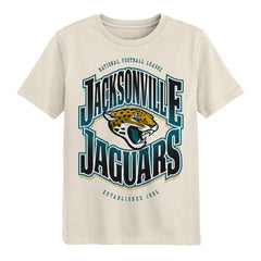 Jacksonville Jaguars Outerstuff Youth Huddle T-Shirt Cream