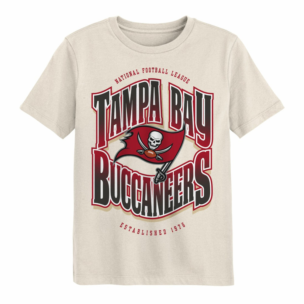 Tampa Bay Buccaneers Outerstuff Youth Huddle T-Shirt Cream