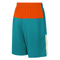 Miami Dolphins Youth Fandemonium Mesh Shorts Aqua