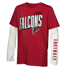 Atlanta Falcons Outerstuff Youth The Mix Combo T-Shirt Set