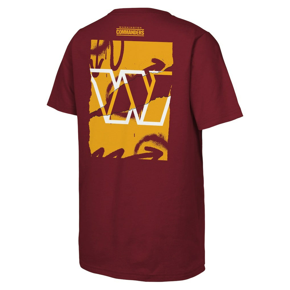 Washington Commanders Outerstuff Youth Posterize T-Shirt Burgundy