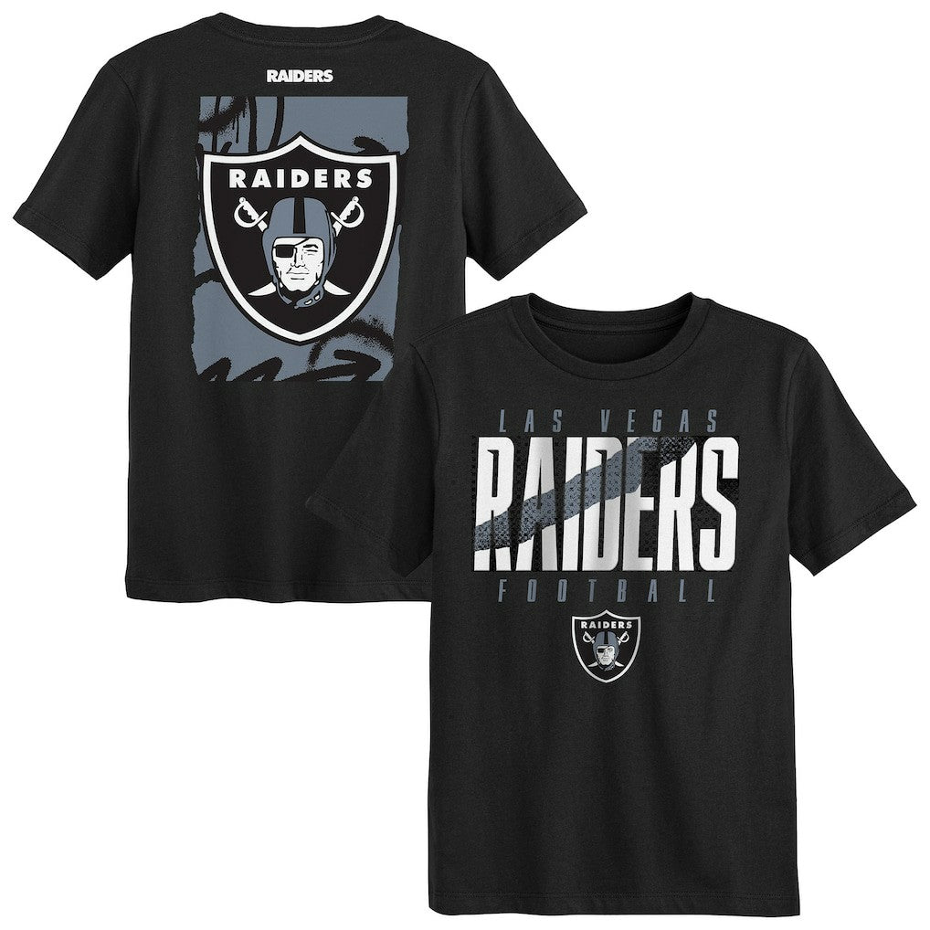 Las Vegas Raiders Outerstuff Preschool Posterize T-Shirt Black
