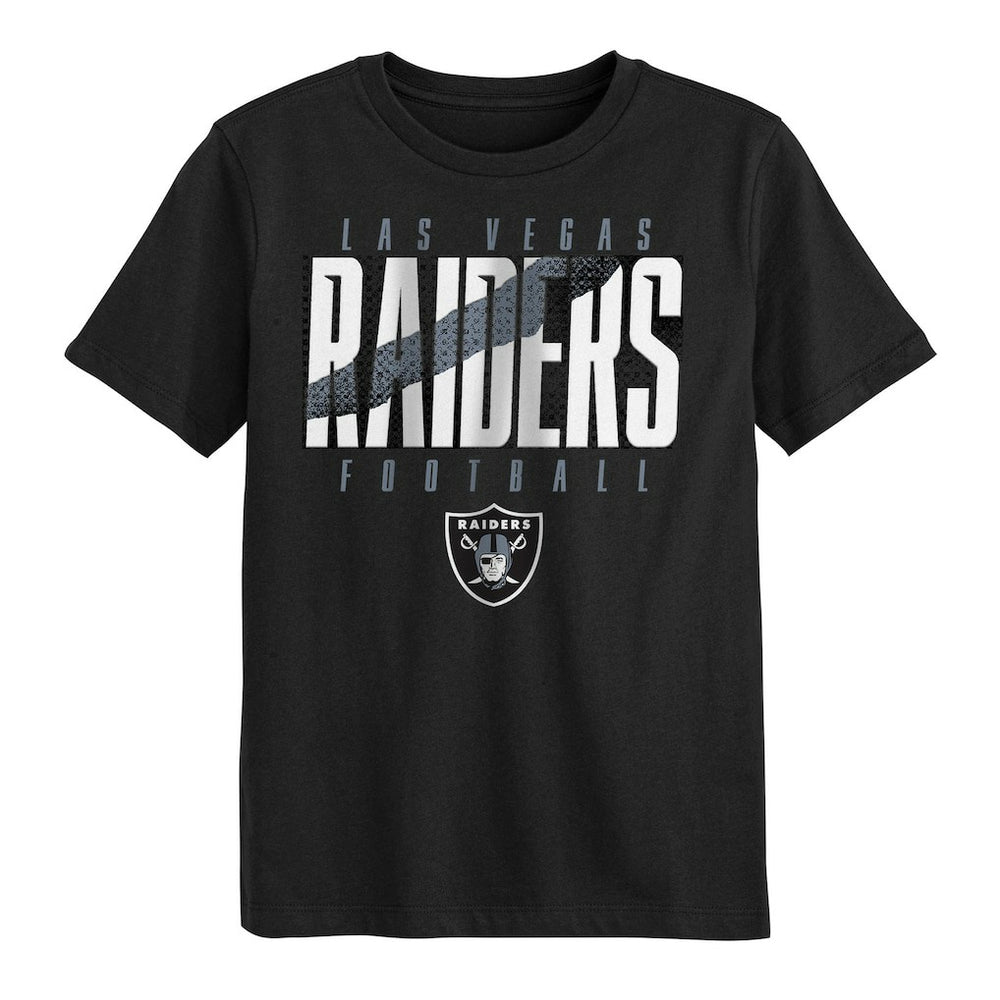 Las Vegas Raiders Outerstuff Preschool Posterize T-Shirt Black