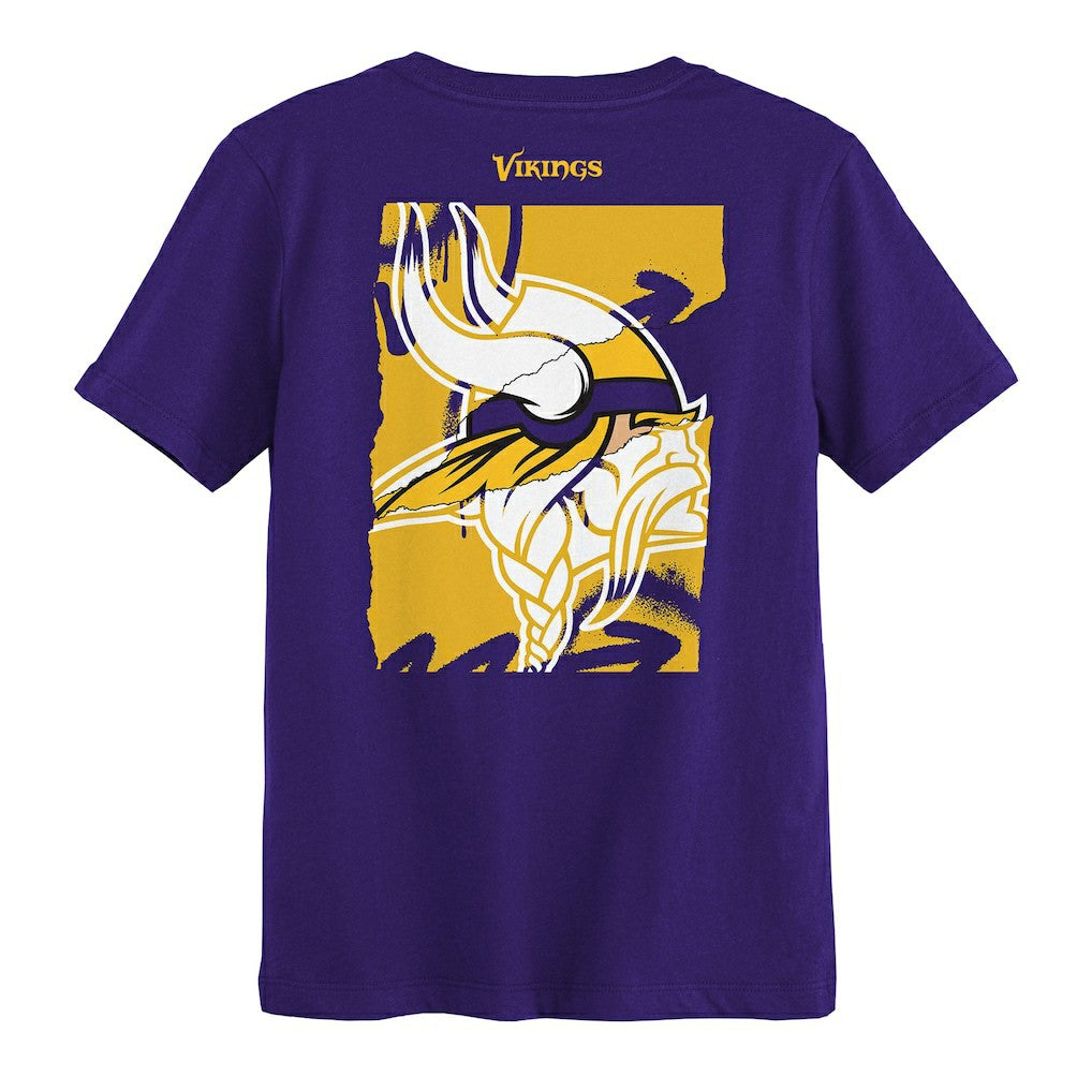 Minnesota Vikings Outerstuff Preschool Posterize T-Shirt Purple