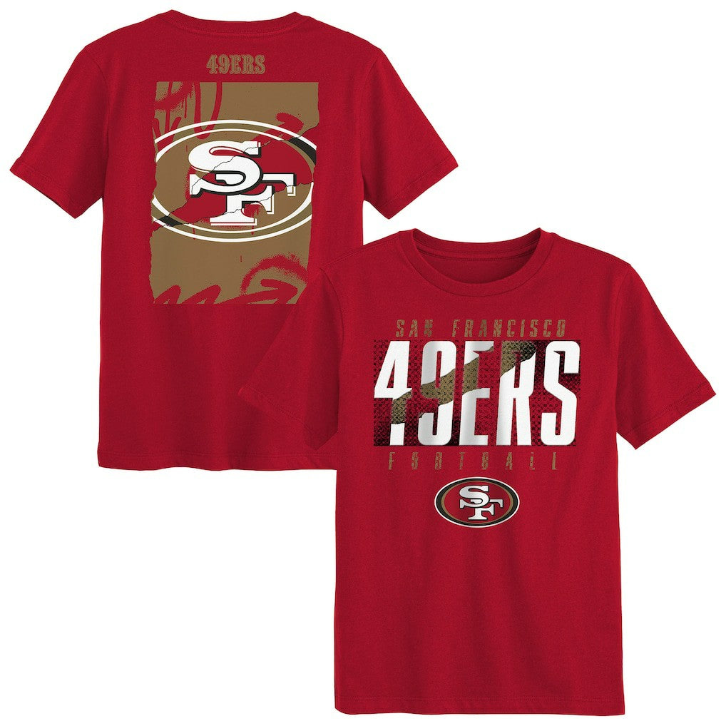San Francisco 49ers Outerstuff Preschool Posterize T-Shirt Scarlet