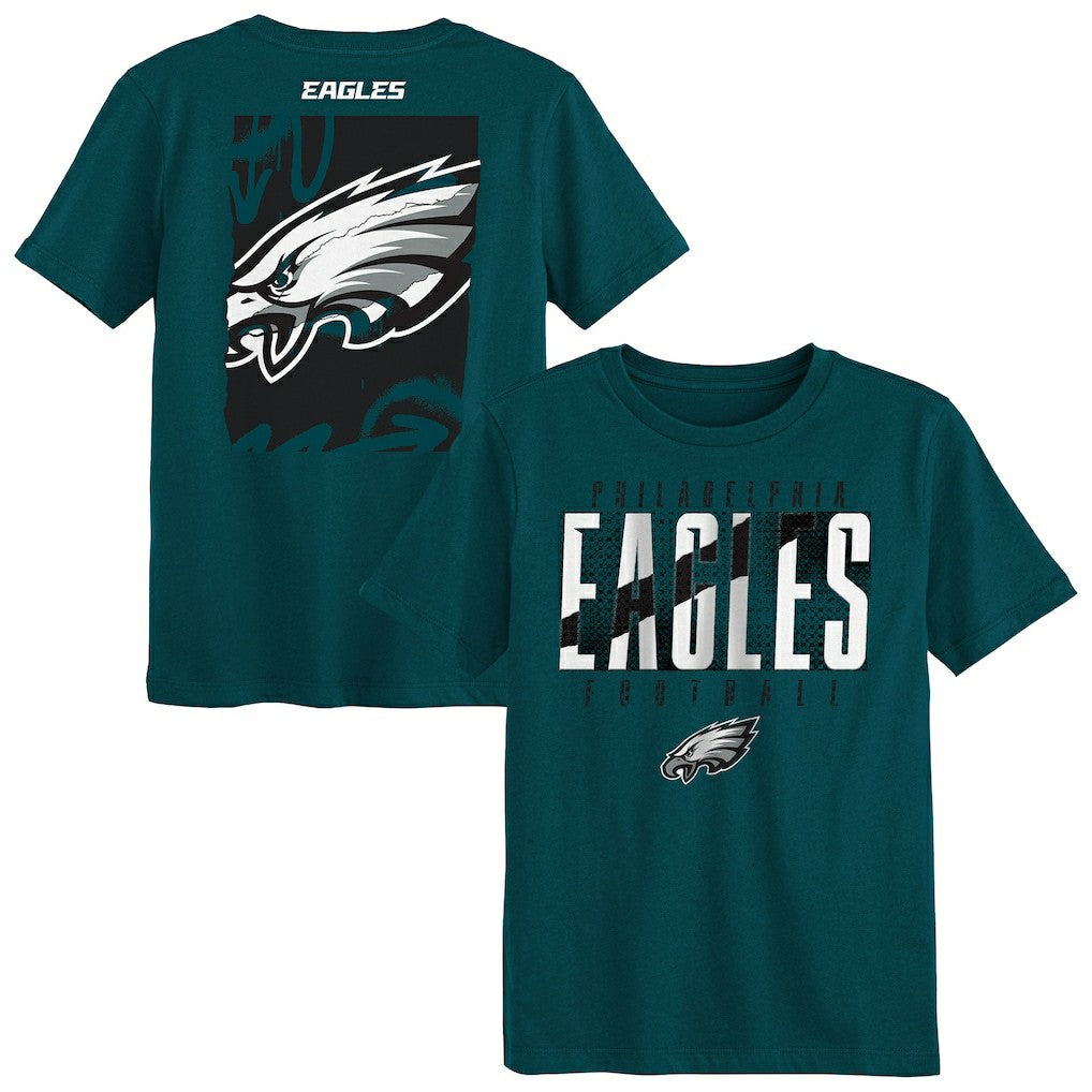 Philadelphia Eagles Outerstuff Preschool Posterize T-Shirt Midnight Green