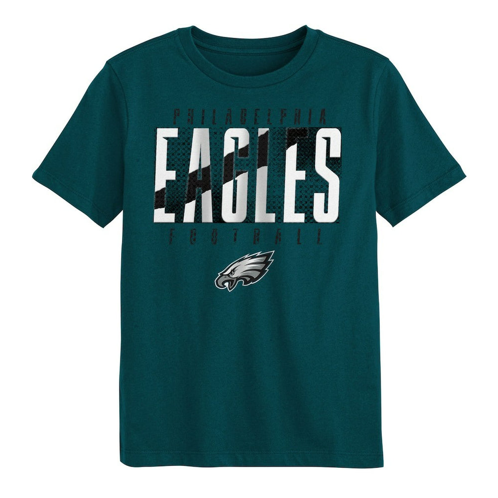 Philadelphia Eagles Outerstuff Preschool Posterize T-Shirt Midnight Green