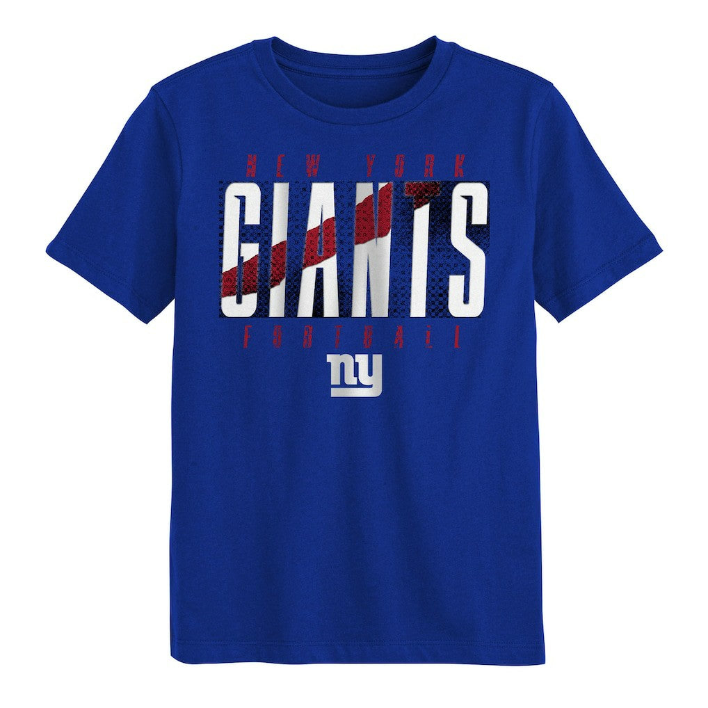 New York Giants Outerstuff Preschool Posterize T-Shirt Royal