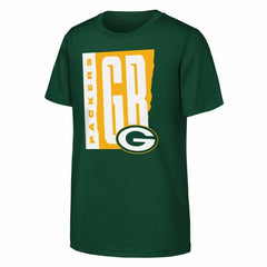 Green Bay Packers Outerstuff Youth Tear It Up T-Shirt Green
