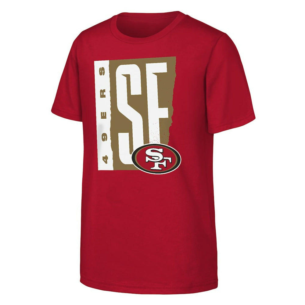 San Francisco 49ers Outerstuff Youth Tear It Up T-Shirt Scarlet