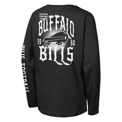Buffalo Bills Outerstuff Youth Rumble Long Sleeve T-Shirt Black