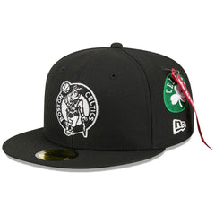 Boston Celtics x Alpha Industries 59FIFTY Fitted Hat Black | New Era