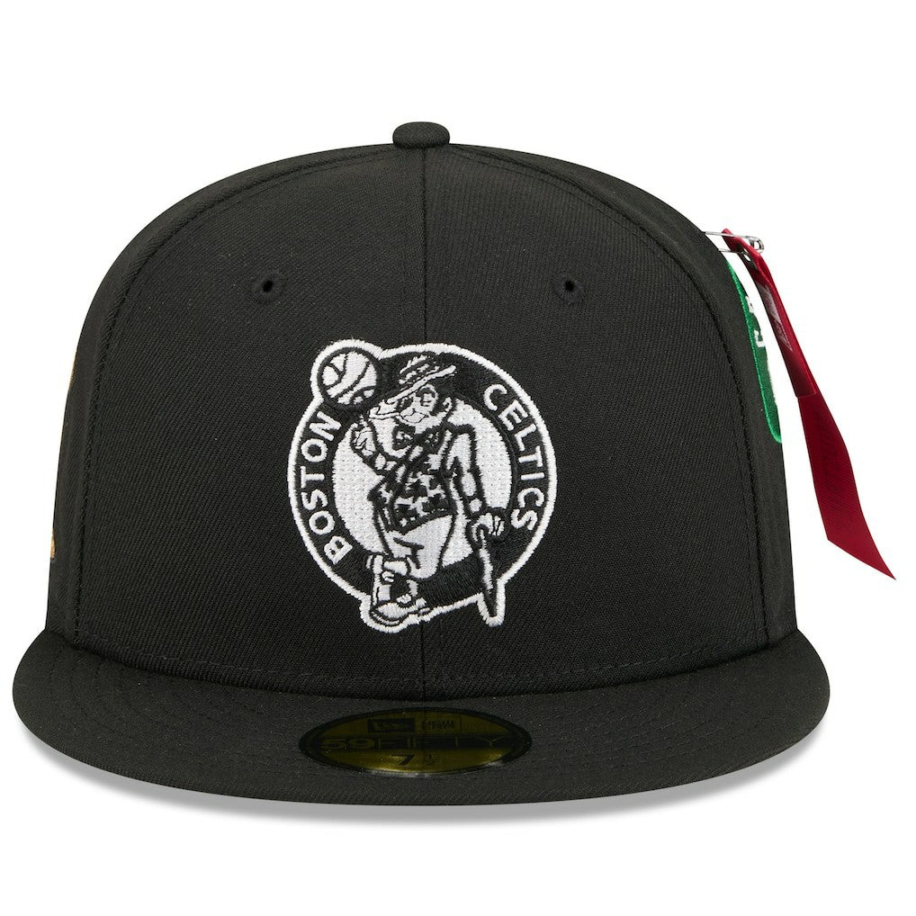 Boston Celtics x Alpha Industries 59FIFTY Fitted Hat Black | New Era